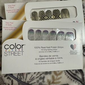 Retired Color Street Pacific Waters and Drop the Ball